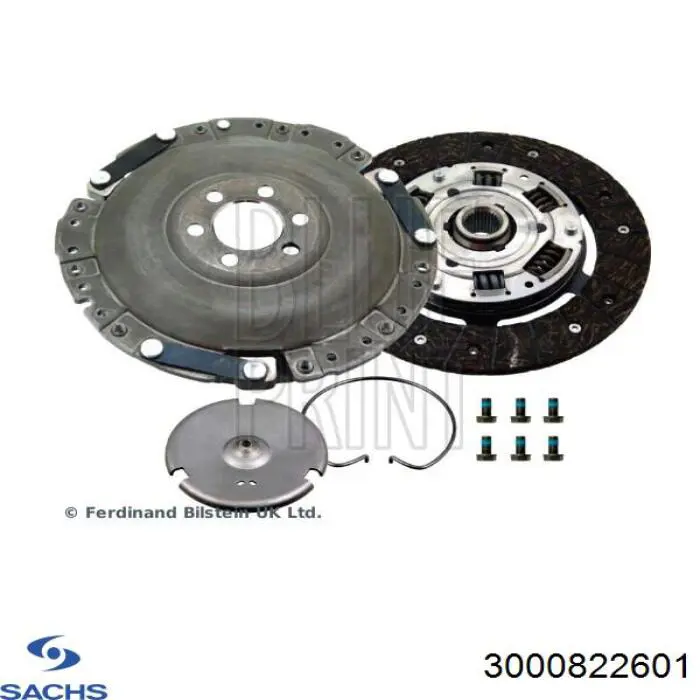 Купити 3000822601 Sachs Комплект зчеплення (диск, корзина, підшипник)