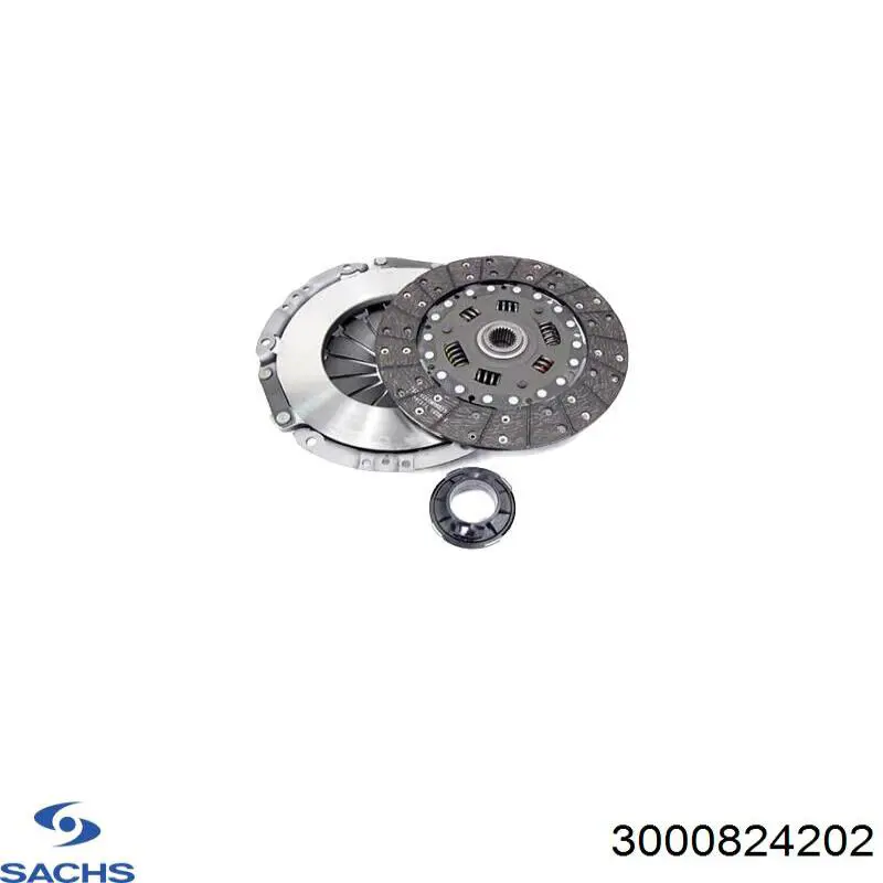 Комплект зчеплення (3 частини) Sachs 3000824202 ціна, від 169.17 USD