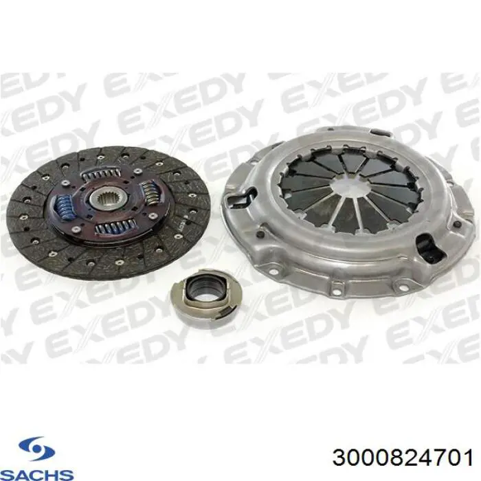 Комплект зчеплення (3 частини) Sachs 3000824701 ціна, від 101.47 USD