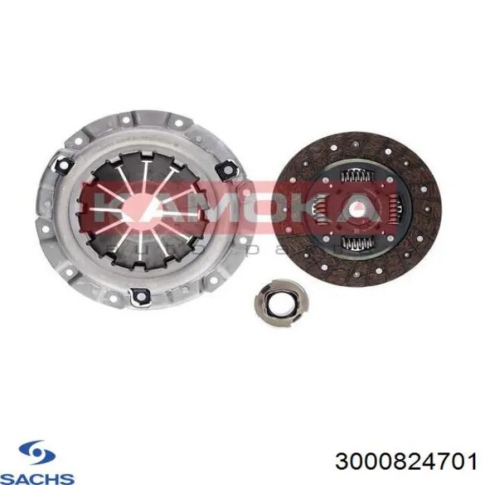 Купити 3000824701 Sachs Комплект зчеплення (диск, корзина, підшипник)