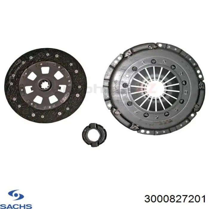 Комплект зчеплення (3 частини) Sachs 3000827201 ціна, від 238.80 USD