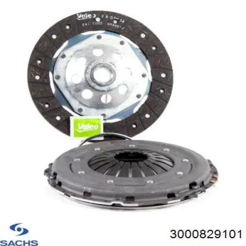 3000829101 Sachs Зчеплення в зборі