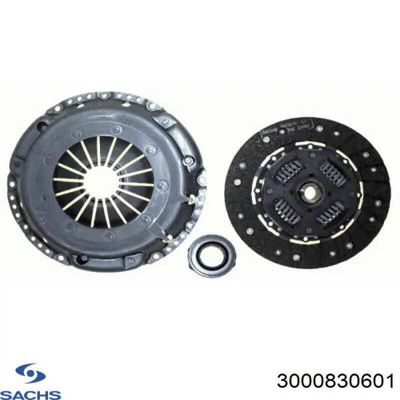 Комплект зчеплення (3 частини) Sachs 3000830601 ціна, від 292.18 USD