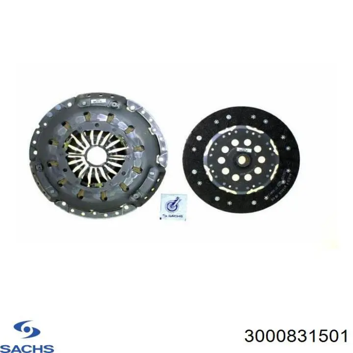 Комплект зчеплення (3 частини) Sachs 3000831501 ціна, від 218.04 USD