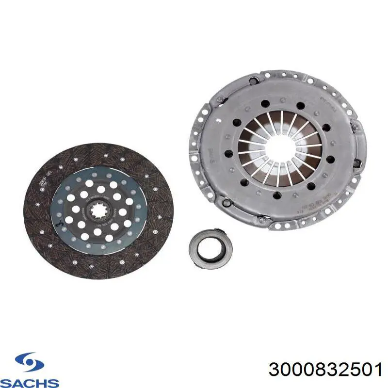 3000832501 Sachs Зчеплення в зборі