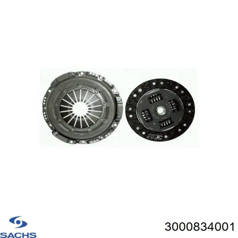 3000834001 Sachs Зчеплення в зборі