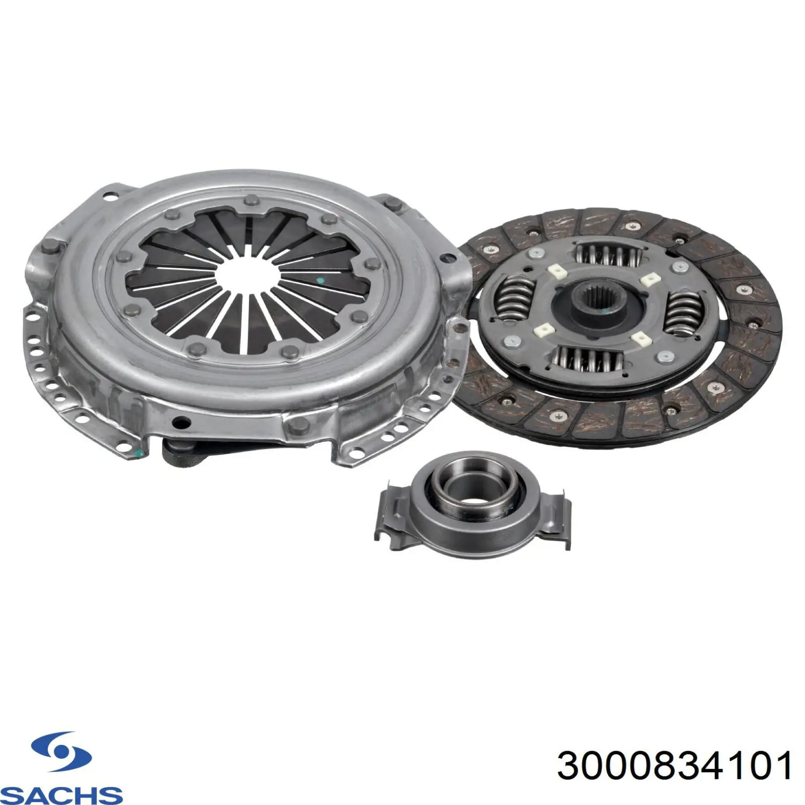 Комплект зчеплення (3 частини) Sachs 3000834101 ціна, від 58.43 USD