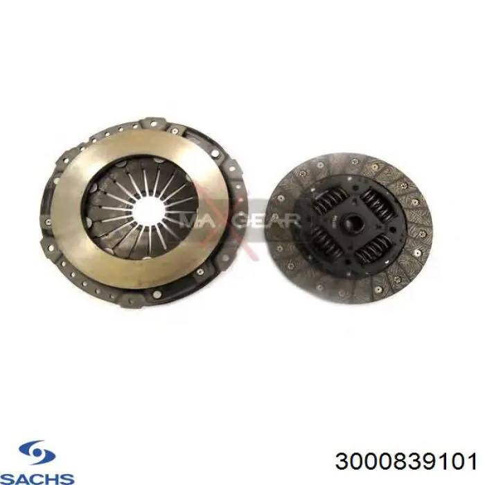 Купити 3000839101 Sachs Комплект зчеплення (диск, корзина, підшипник)