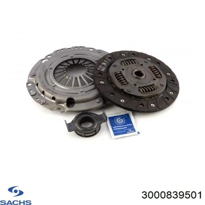 Комплект зчеплення (3 частини) Sachs 3000839501 ціна, від 123.36 USD