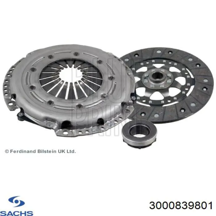 Комплект зчеплення (3 частини) Sachs 3000839801 ціна, від 90.21 USD