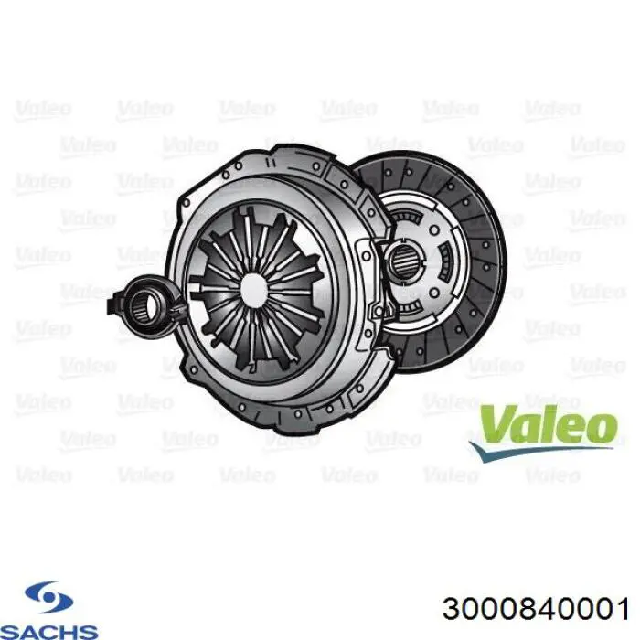 3000840001 Sachs Зчеплення в зборі