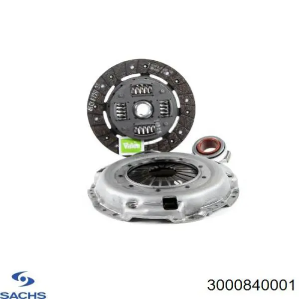 Комплект зчеплення (3 частини) Sachs 3000840001 ціна, від 245.78 USD
