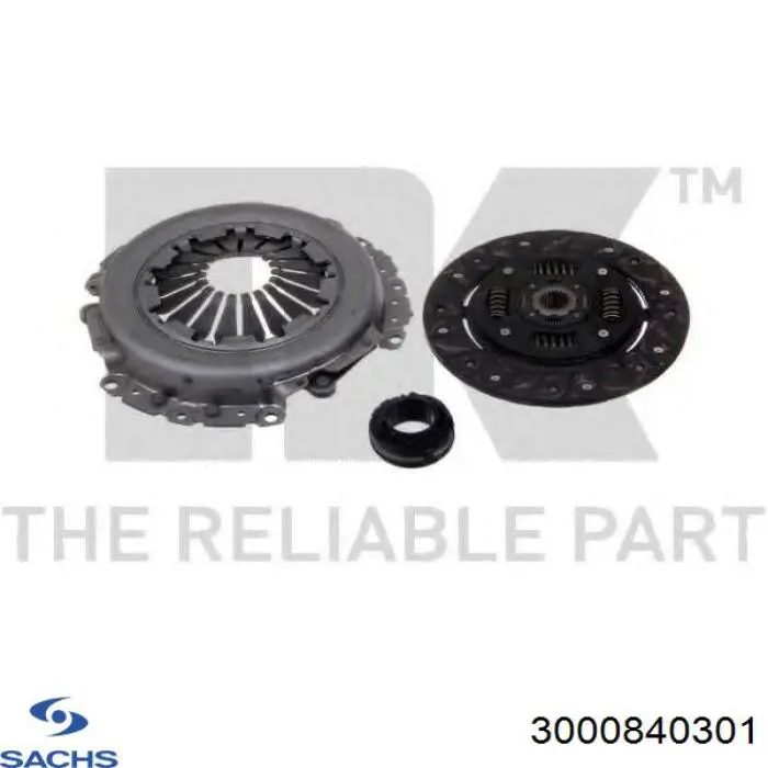 Комплект зчеплення (3 частини) Sachs 3000840301 ціна, від 154.25 USD
