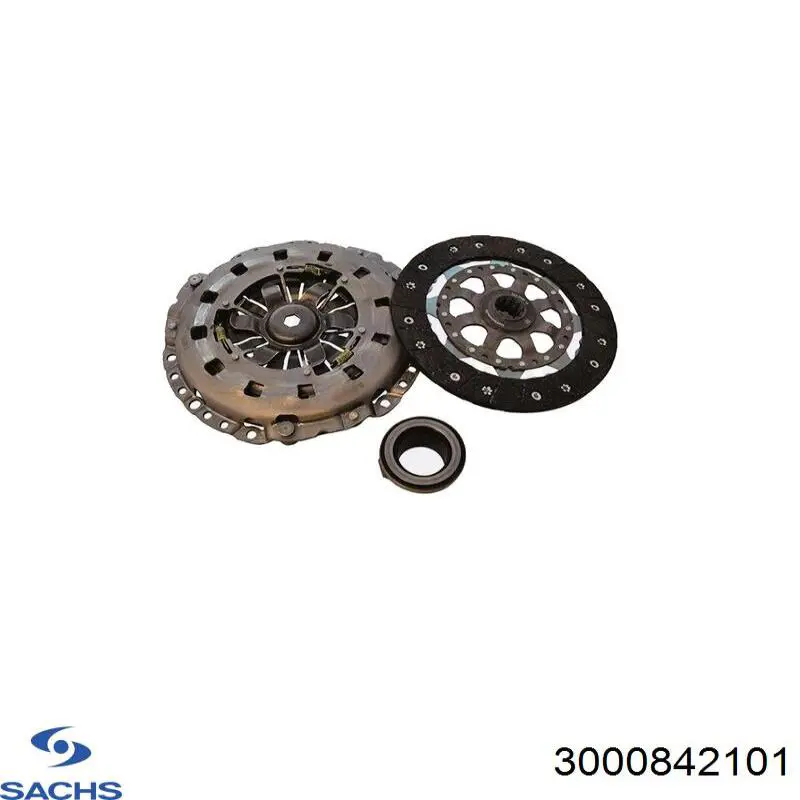 Комплект зчеплення (3 частини) Sachs 3000842101 ціна, від 113.25 USD
