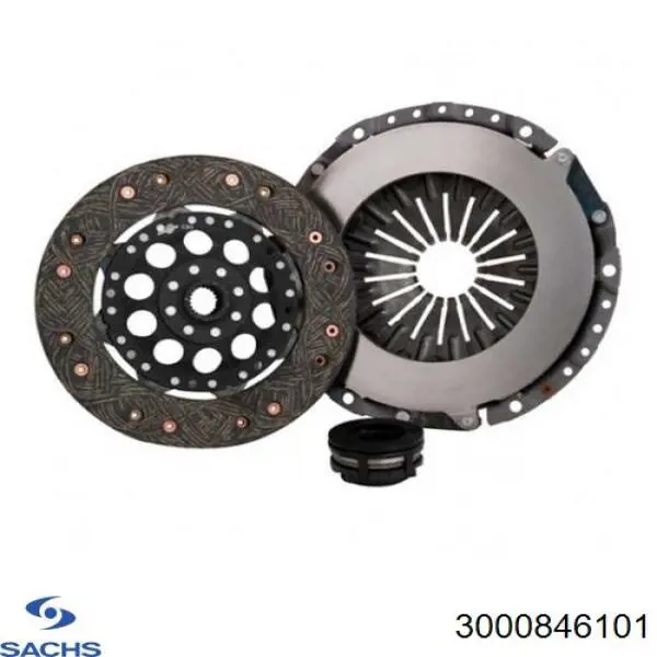Зчеплення 3000846101 Sachs