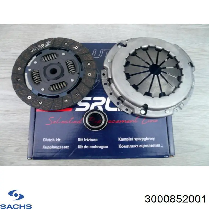Комплект зчеплення (3 частини) Sachs 3000852001 ціна, від 81.96 USD