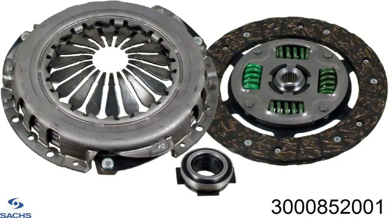 3000852001 Sachs комплект зчеплення (3 частини)