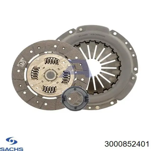 Купити 3000852401 Sachs Комплект зчеплення (диск, корзина, підшипник)