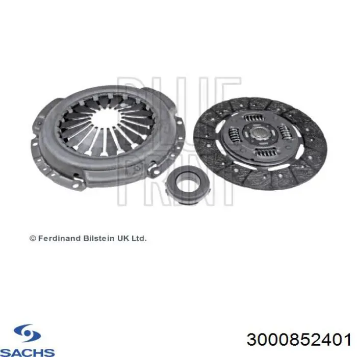 Комплект зчеплення (3 частини) Sachs 3000852401 ціна, від 159.81 USD