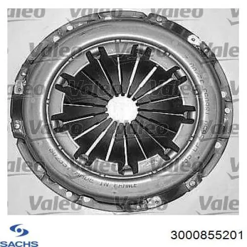 Купити 3000855201 Sachs Комплект зчеплення (диск, корзина, підшипник)