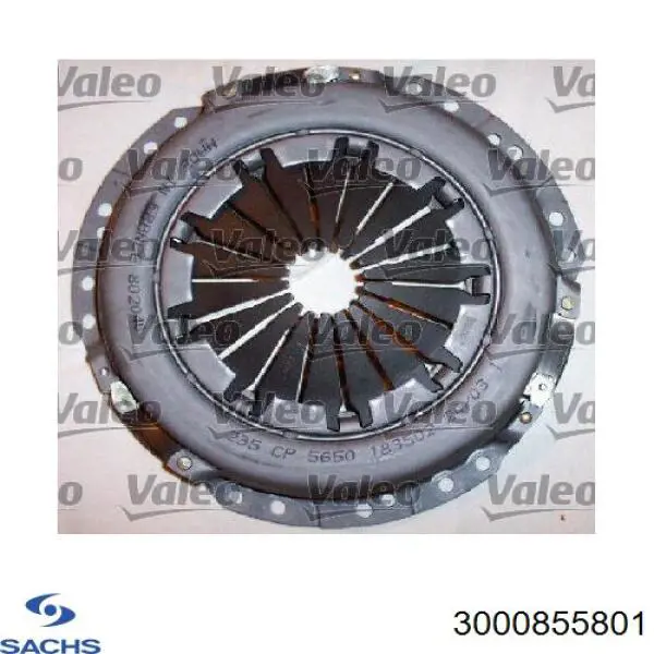 Комплект зчеплення (3 частини) Sachs 3000855801 ціна, від 180.90 USD