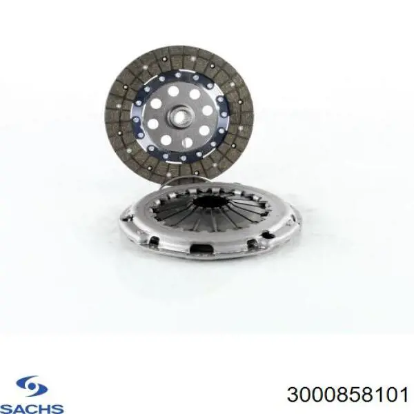 Купити 3000858101 Sachs Комплект зчеплення (диск, корзина, підшипник)