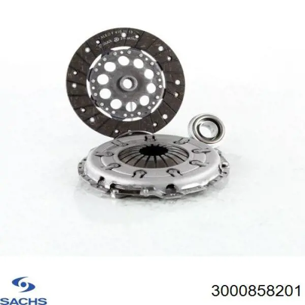 Купити 3000858201 Sachs Комплект зчеплення (диск, корзина, підшипник)