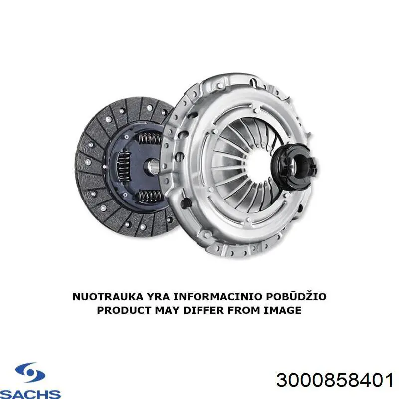 3000858401 Sachs Зчеплення в зборі