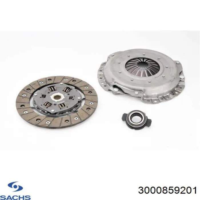 Комплект зчеплення (3 частини) Sachs 3000859201 ціна, від 115.95 USD
