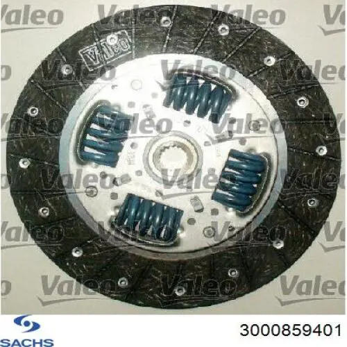 Купити 3000859401 Sachs Комплект зчеплення (диск, корзина, підшипник)