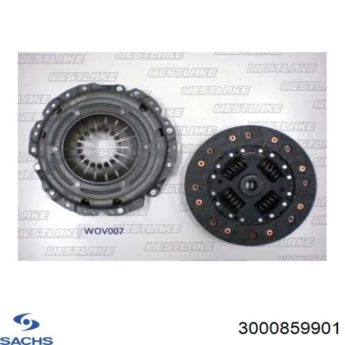 Комплект зчеплення (3 частини) Sachs 3000859901 ціна, від 125.02 USD