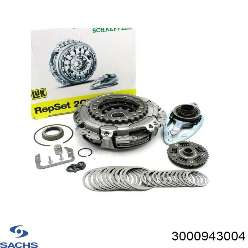 Комплект зчеплення (3 частини) Sachs 3000943004 ціна, від 524.30 USD