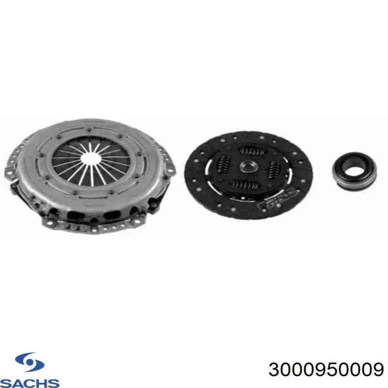 3000950009 Sachs Зчеплення в зборі
