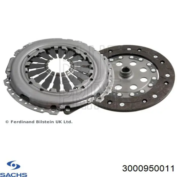 Купити 3000950011 Sachs Комплект зчеплення (диск, корзина, підшипник)