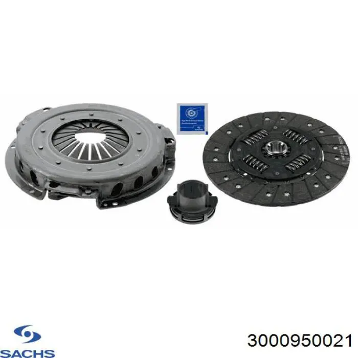 Комплект зчеплення (3 частини) Sachs 3000950021 ціна, від 251.82 USD