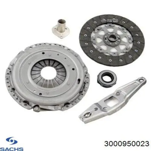 Комплект зчеплення (3 частини) Sachs 3000950023 ціна, від 265.97 USD