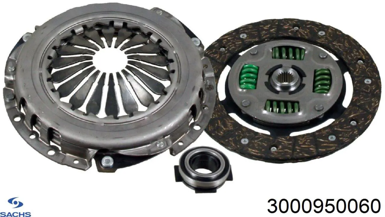 3000950060 Sachs комплект зчеплення (3 частини)