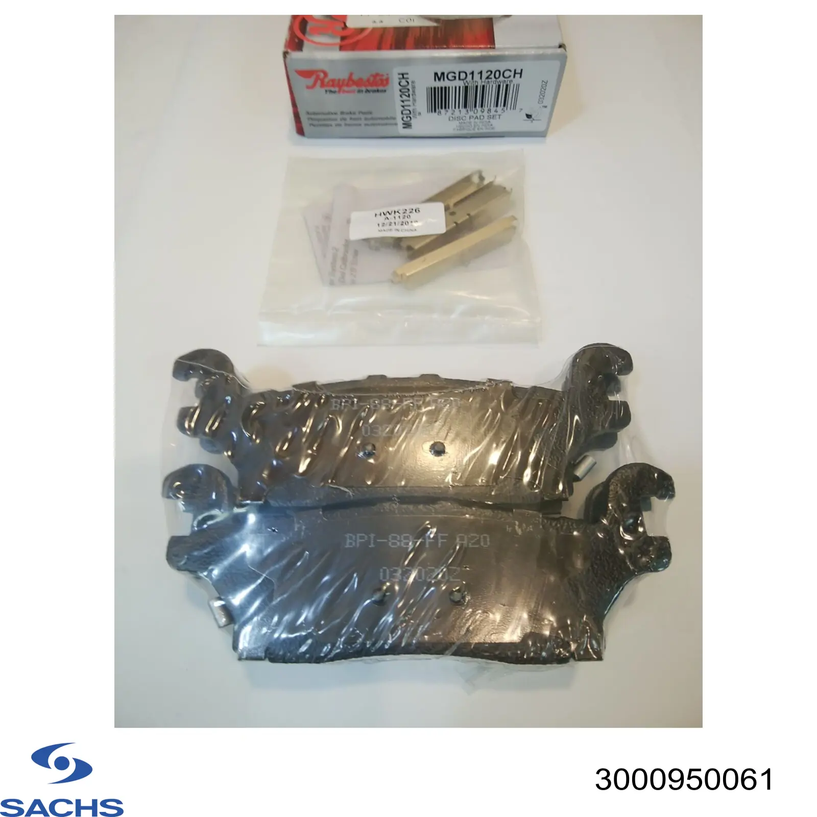 Купити 3000950061 Sachs Комплект зчеплення (диск, корзина, підшипник)