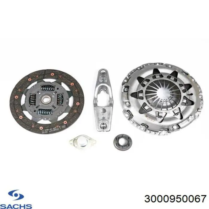 3000950067 Sachs Зчеплення в зборі