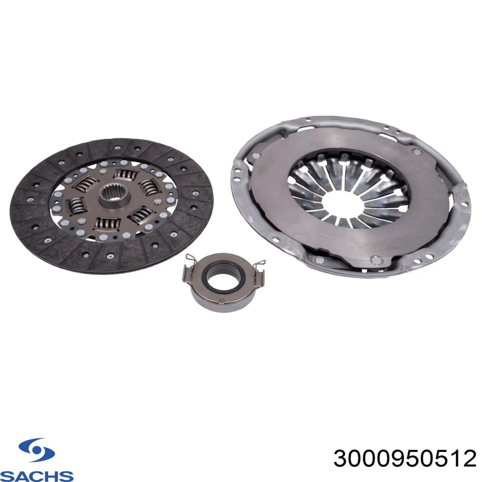 3000950512 Sachs Зчеплення в зборі