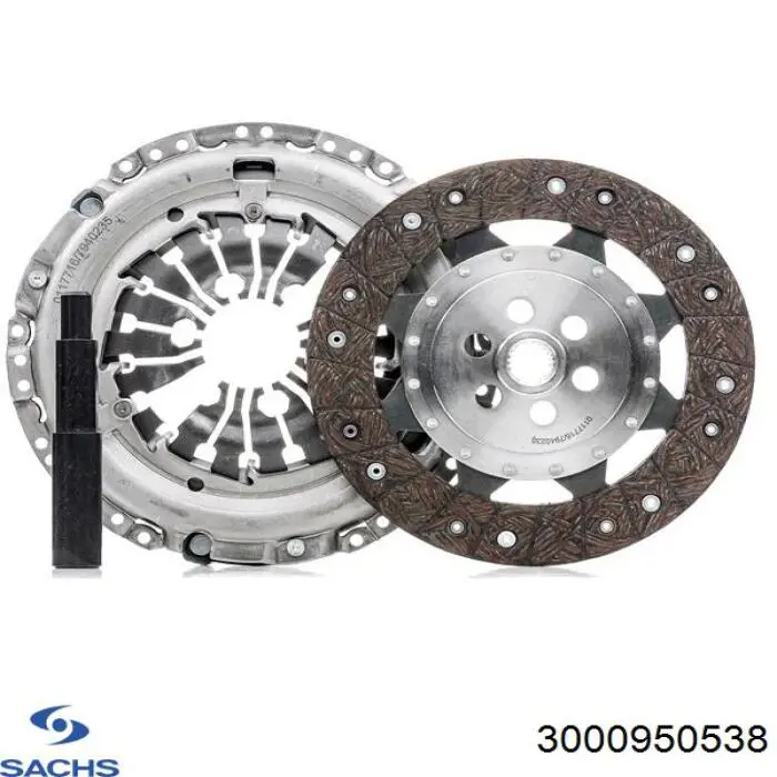 Комплект зчеплення (3 частини) Sachs 3000950538 ціна, від 114.51 USD