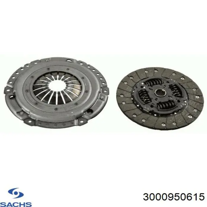 Купити 3000950615 Sachs Комплект зчеплення (диск, корзина, підшипник)