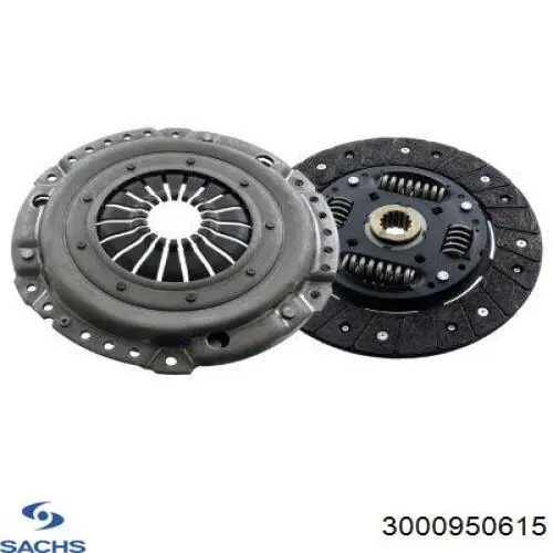 Комплект зчеплення (3 частини) Sachs 3000950615 ціна, від 106.75 USD