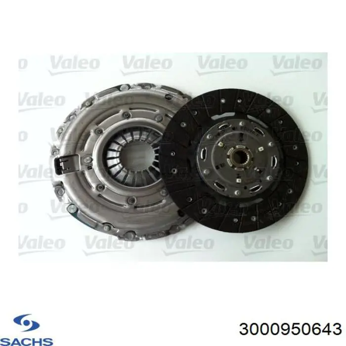 3000950643 Sachs Зчеплення в зборі