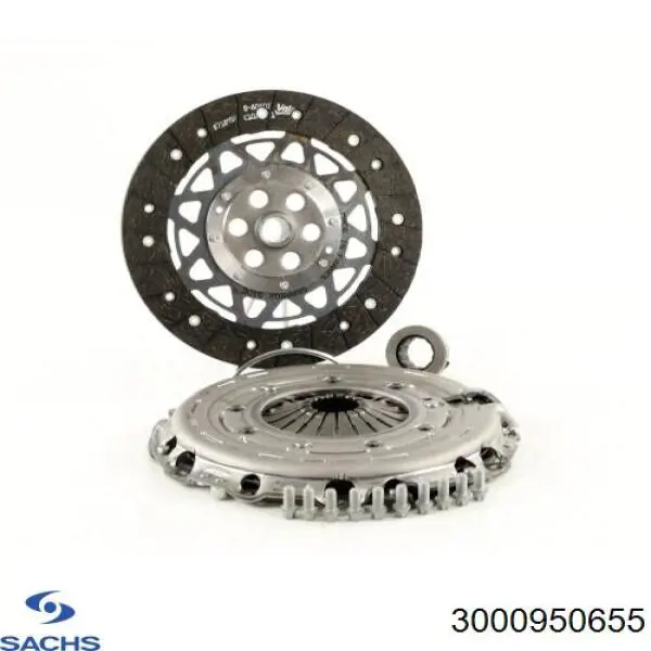 Купити 3000950655 Sachs Комплект зчеплення (диск, корзина, підшипник)