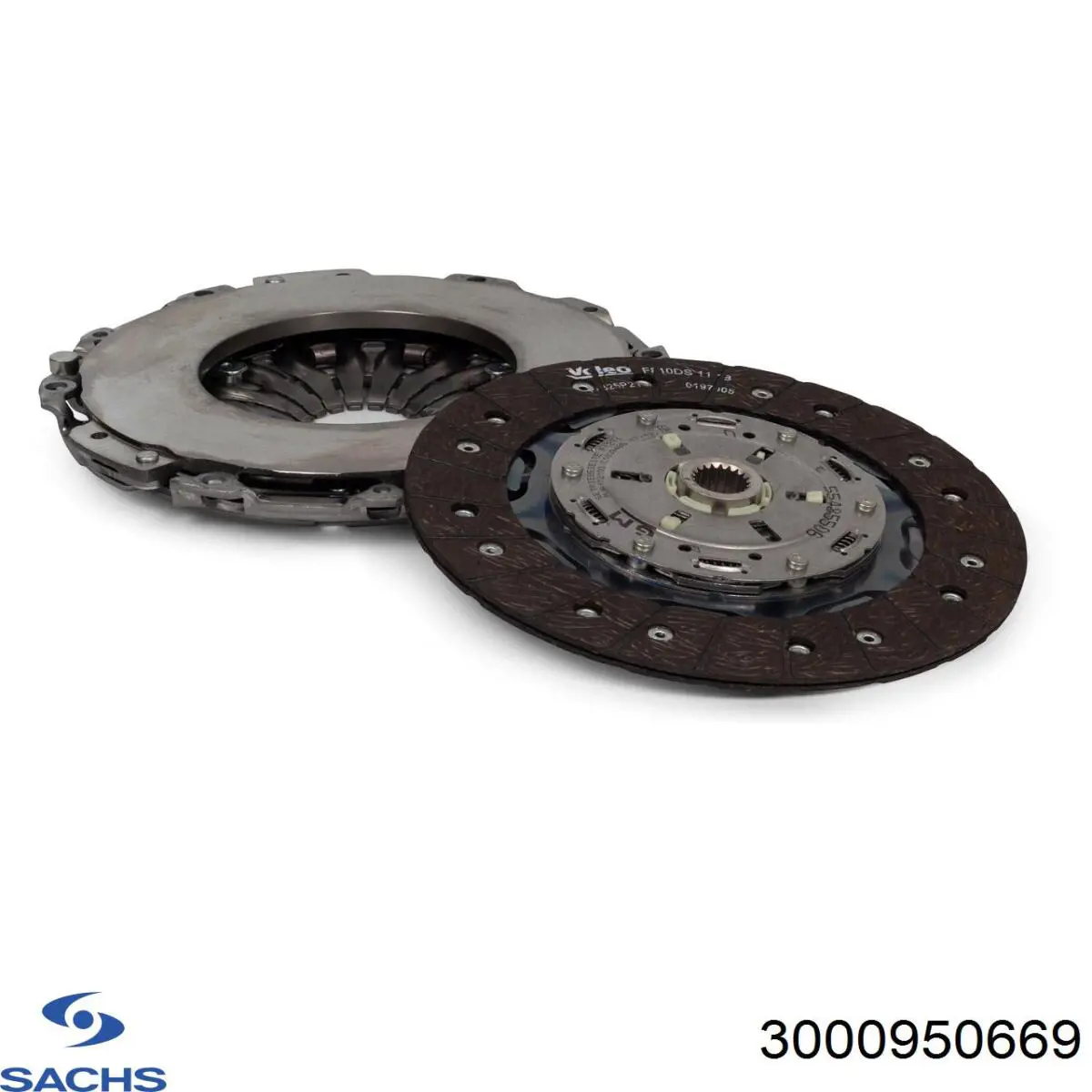 Купити 3000950669 Sachs Комплект зчеплення (диск, корзина, підшипник)