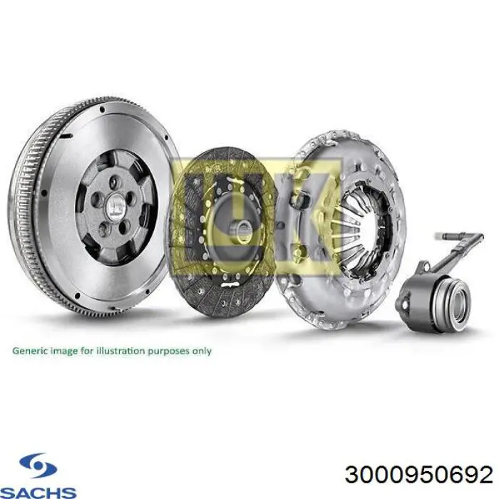 3000950692 Sachs Зчеплення в зборі