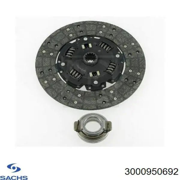 Комплект зчеплення (3 частини) Sachs 3000950692 ціна, від 298.13 USD