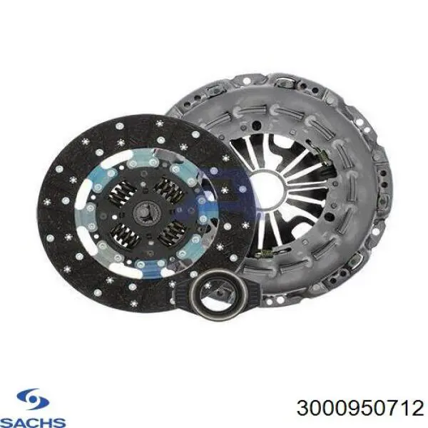 Купити 3000950712 Sachs Комплект зчеплення (диск, корзина, підшипник)
