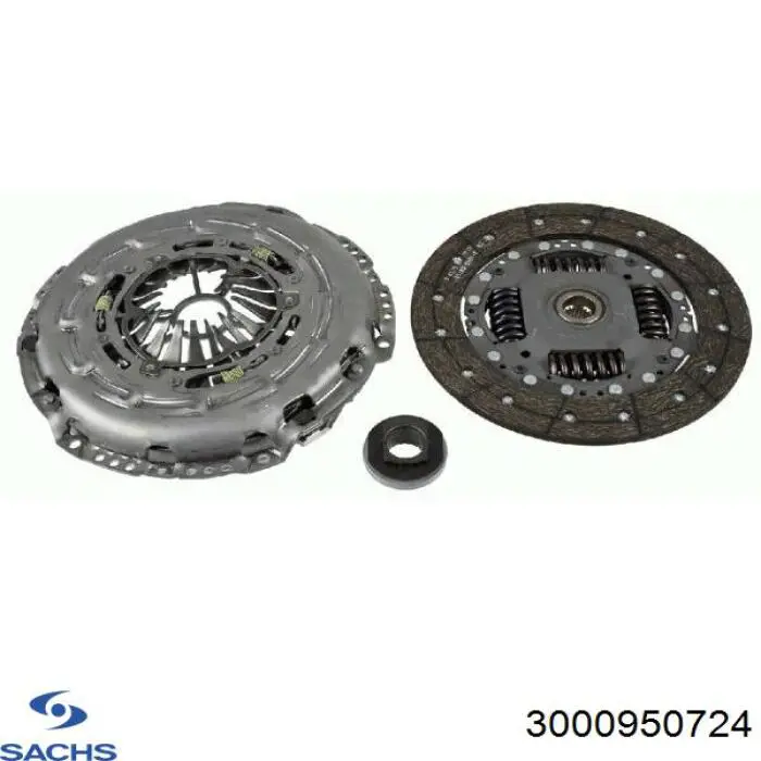 Купити 3000950724 Sachs Комплект зчеплення (диск, корзина, підшипник)